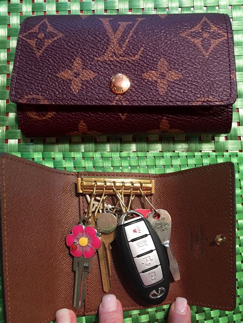 lv bag with lock and key|louis vuitton key holder price.